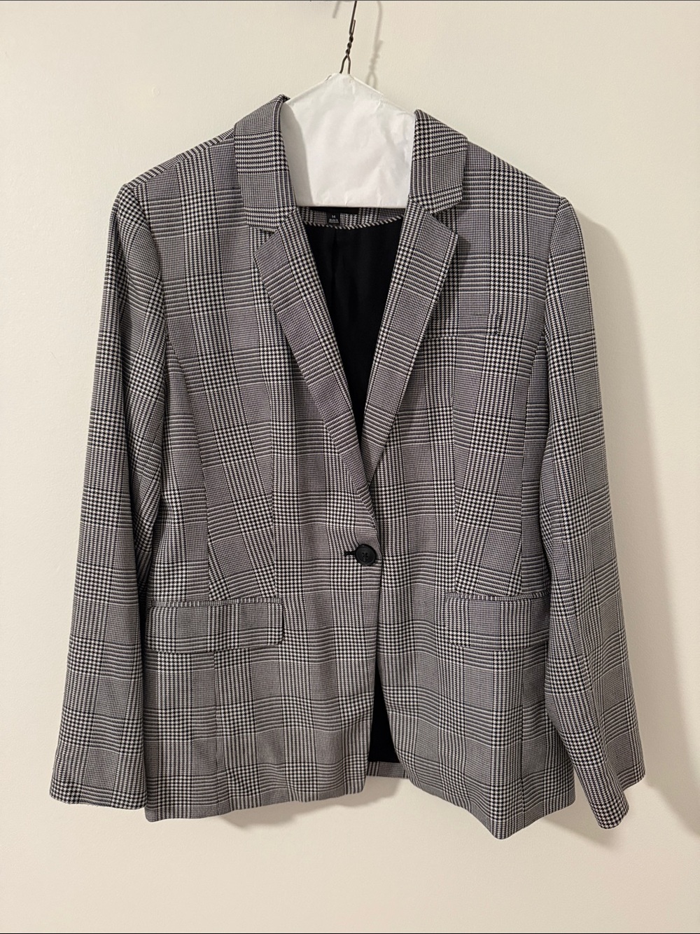 The Limited Grey Glen Plaid Women's Blazer